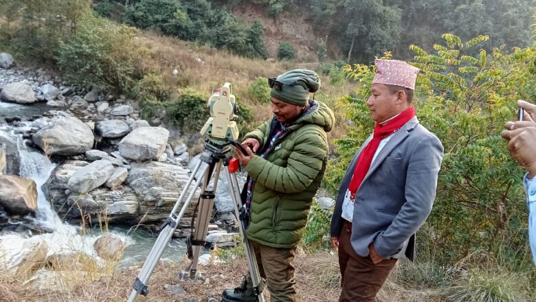 तावा खोला दोभानमा पक्की पुल बनाउन डिपिआरको काम सुरु