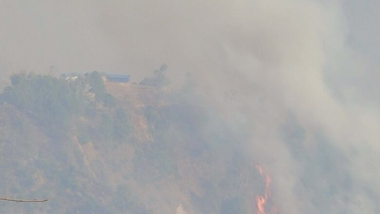 डढेलोले खोटाङमा एक विद्यालय सहित छ घर जल्यो