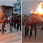 खोटाङमा विद्यार्थीले जलाए प्रधानमन्त्रीको पुत्ला