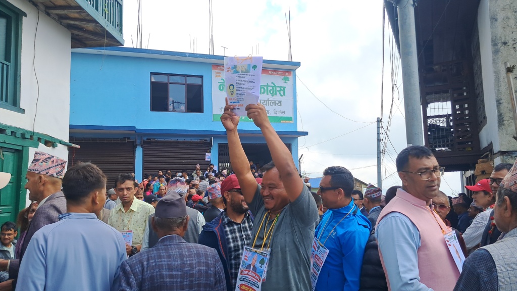 निर्वाचनबाट टुंग्याइयो कांग्रेस केन्द्रीय महाधिबेसन प्रतिनिधि